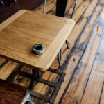 folding table wood