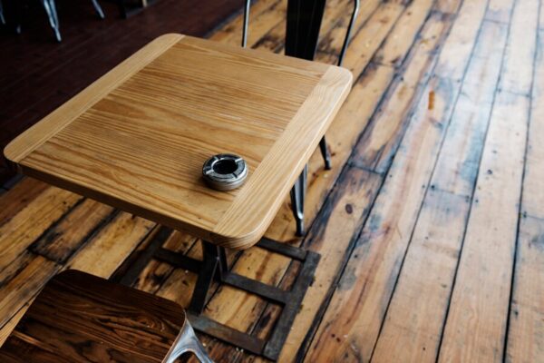 folding table wood