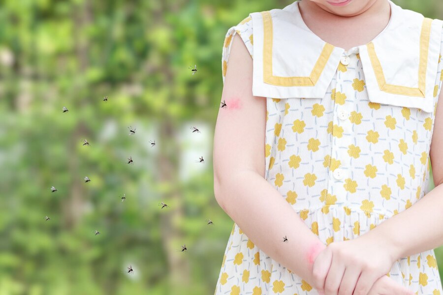 baby hornet or the gray mosquito impression pad